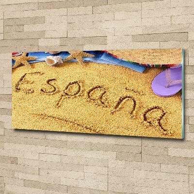 Foto en metacrilato horizontal Inscripción de España