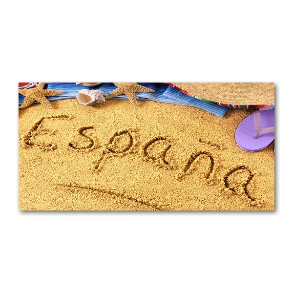 Foto en metacrilato horizontal Inscripción de España
