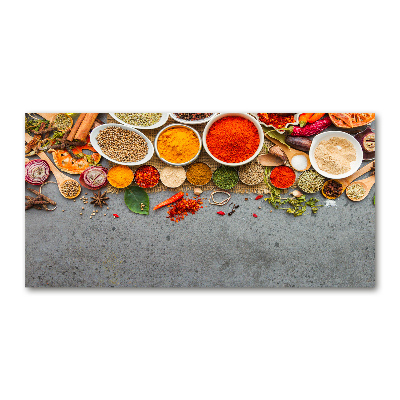 Foto en metacrilato horizontal Mezcla de especias