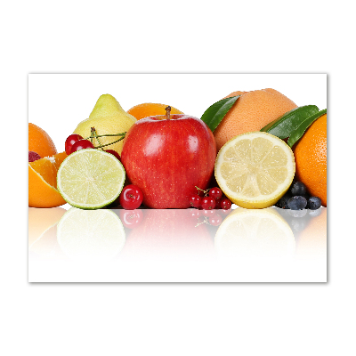 Cuadro acrílico horizontal Frutas coloridas