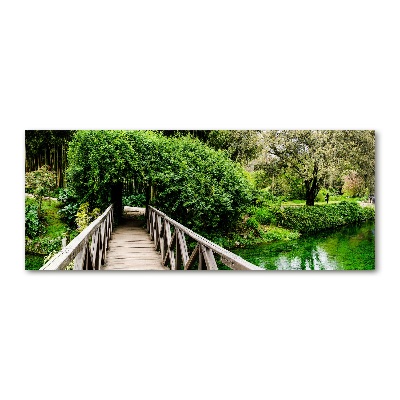 Cuadro metacrilato horizontal Puente sobre el río