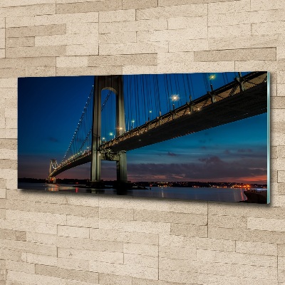 Cuadro metacrilato horizontal Puente de Brooklyn