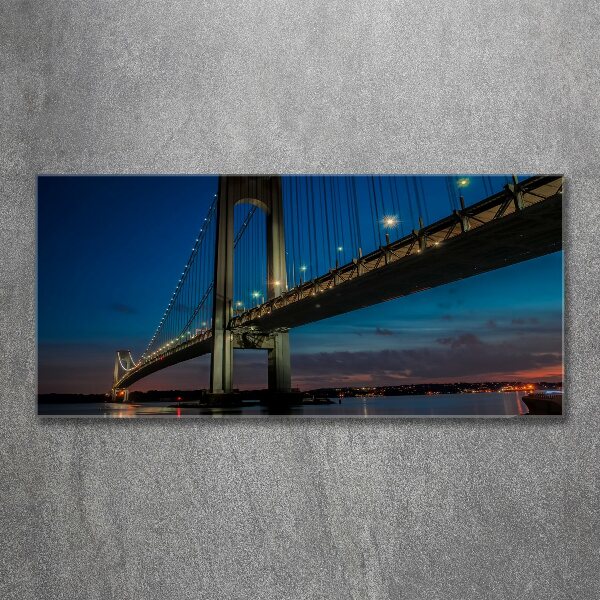 Cuadro metacrilato horizontal Puente de Brooklyn