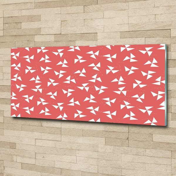 Foto obraz szkło akryl Geometryczne tło