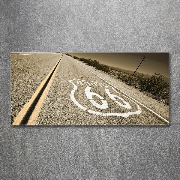 Cuadro metacrilato horizontal Carretera en California