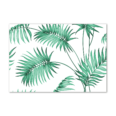 Cuadro metacrilato horizontal hojas tropicales