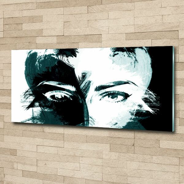 Foto en metacrilato horizontal Mujer abstracta