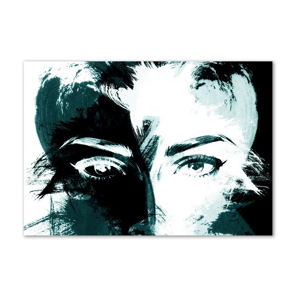 Foto en metacrilato horizontal Mujer abstracta