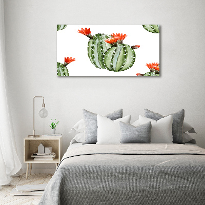 Pintura en acrílico horizontal Cactus