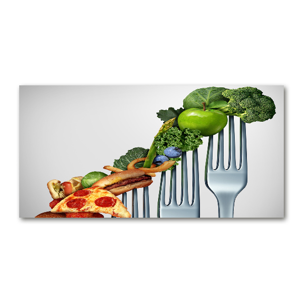 Foto obraz szkło akryl Postępy w diecie