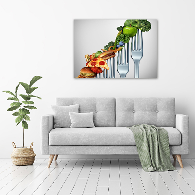 Foto obraz szkło akryl Postępy w diecie