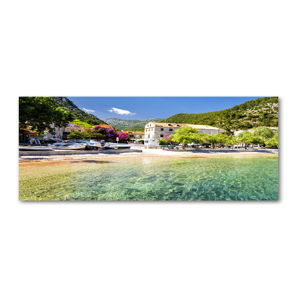 Cuadro acrílico horizontal Dalmacia Croacia