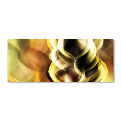 Pintura en acrílico horizontal Luz dorada