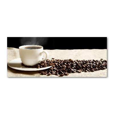 Pintura en acrílico horizontal Café aromático