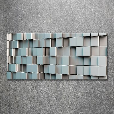 Obraz zdjęcie szkło akryl Ściana sześciany