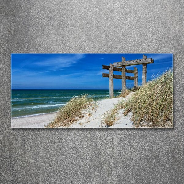 Foto en metacrilato horizontal Dunas costeras