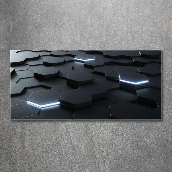 Cuadro acrílico horizontal Abstracción