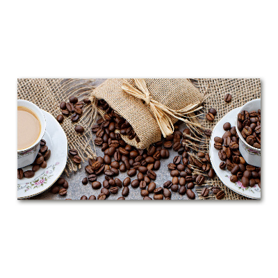 Cuadro metacrilato horizontal Café con leche