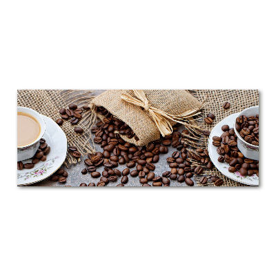 Cuadro metacrilato horizontal Café con leche