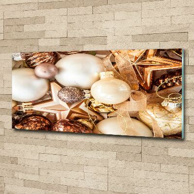 Cuadro metacrilato horizontal Adornos navideños