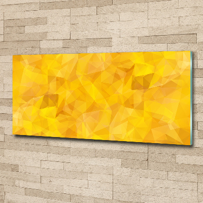 Cuadro metacrilato horizontal Triángulos abstractos