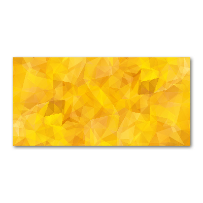 Cuadro metacrilato horizontal Triángulos abstractos