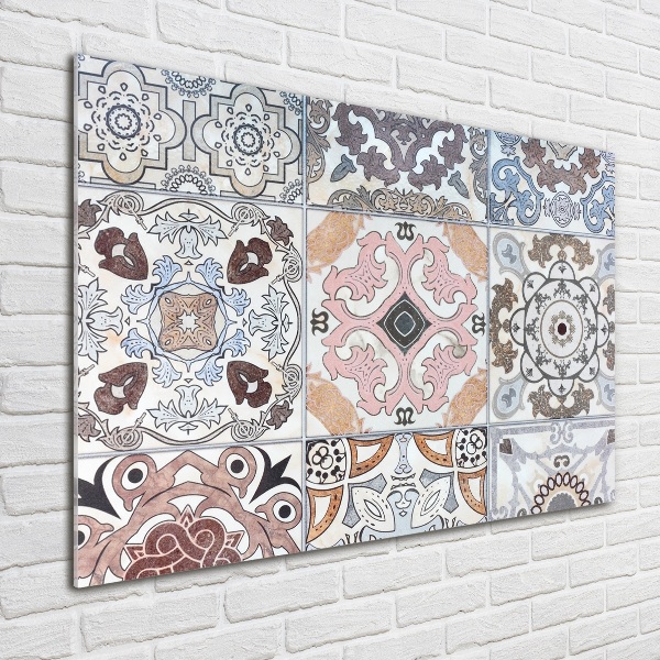 Cuadro metacrilato horizontal Azulejos de cerámica
