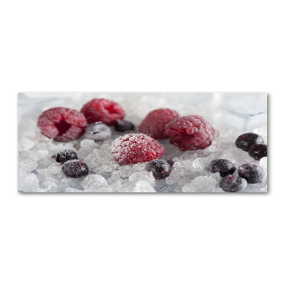 Cuadro acrílico horizontal Frutos del bosque congelados