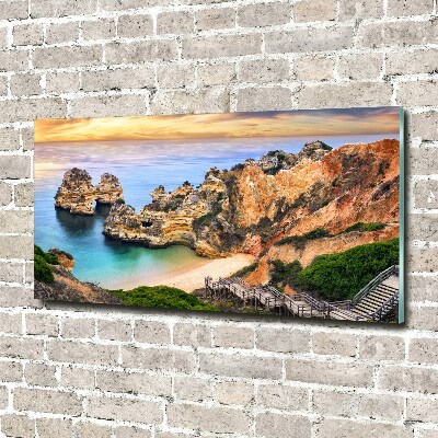 Foto obraz szkło akryl Lagos Portugalia