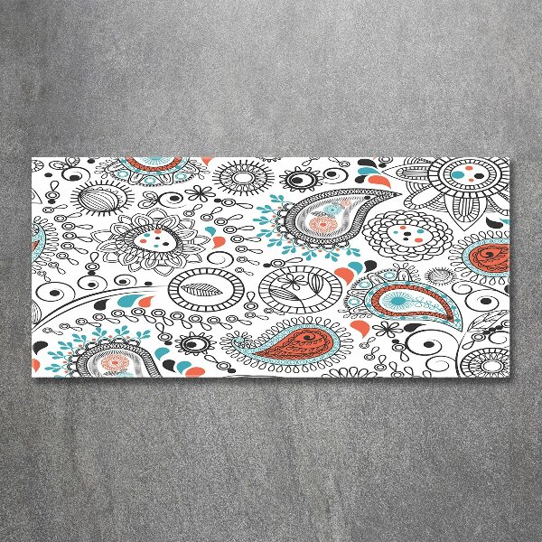 Pintura en acrílico horizontal Adornos