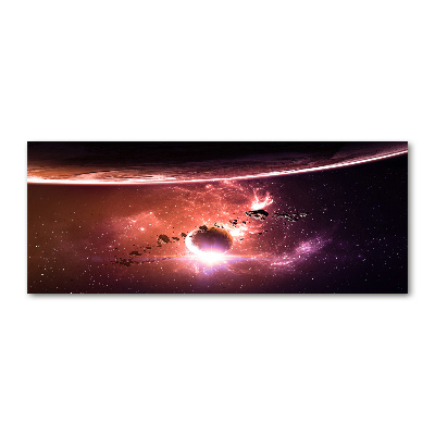 Cuadro metacrilato horizontal Galaxia