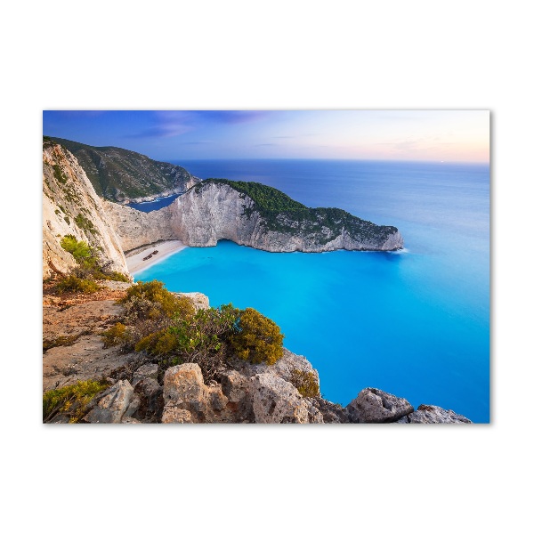 Cuadro acrílico horizontal Zante Grecia