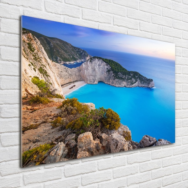 Cuadro acrílico horizontal Zante Grecia