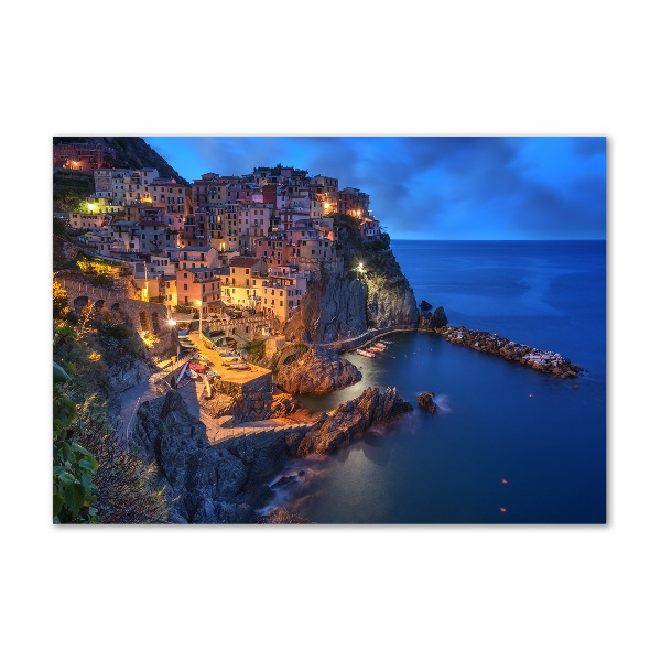 Foto obraz szkło akryl Manarola Włochy