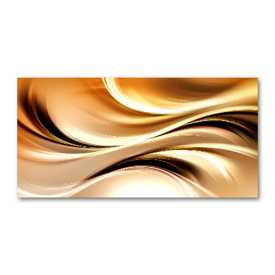 Cuadro acrílico horizontal Ondas abstractas