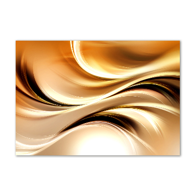 Cuadro acrílico horizontal Ondas abstractas