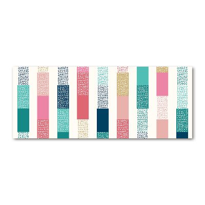 Cuadro metacrilato horizontal Rayas de colores