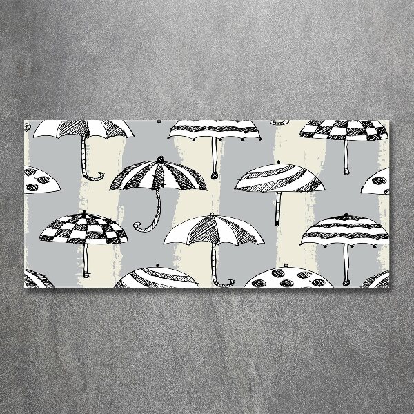 Foto en metacrilato horizontal Paraguas