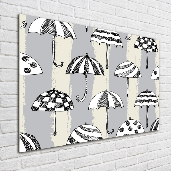Foto en metacrilato horizontal Paraguas