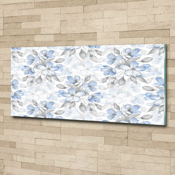 Foto en metacrilato horizontal flores delicadas