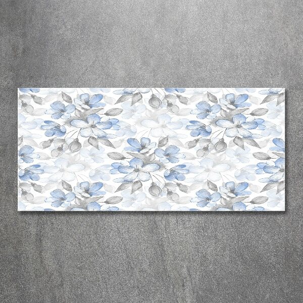 Foto en metacrilato horizontal flores delicadas