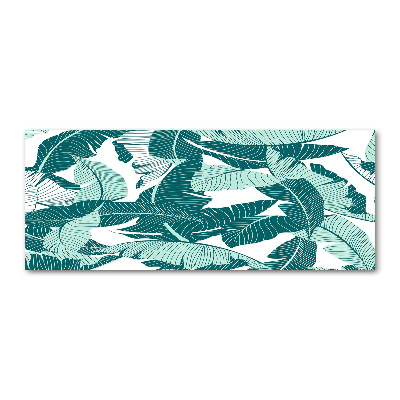 Pintura en acrílico horizontal palmeras