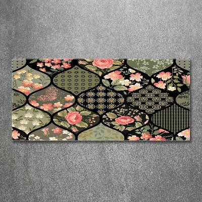 Foto en metacrilato horizontal Patrón floral