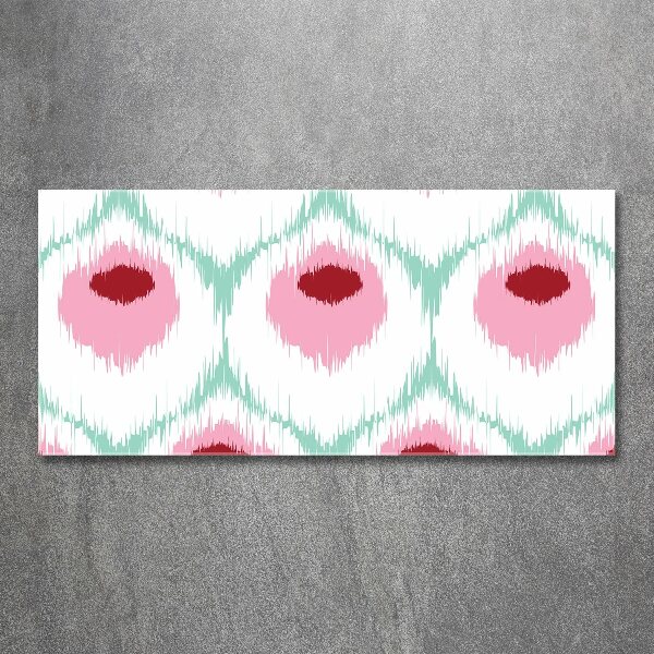 Foto en metacrilato horizontal Patrón de pavo real