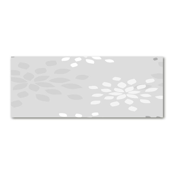 Pintura en acrílico horizontal Patrón floral