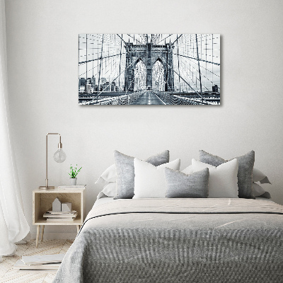 Cuadro metacrilato horizontal Puente de Brooklyn