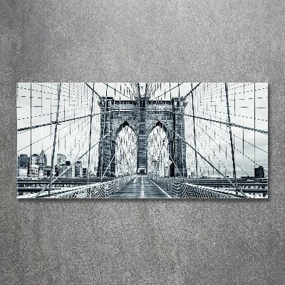 Cuadro metacrilato horizontal Puente de Brooklyn