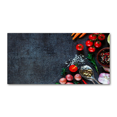 Cuadro acrílico horizontal Ingredientes