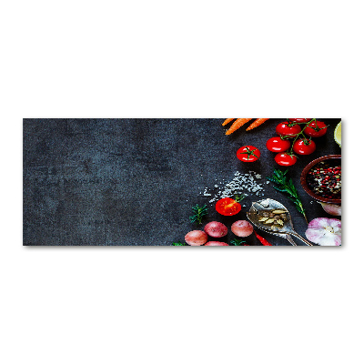 Cuadro acrílico horizontal Ingredientes