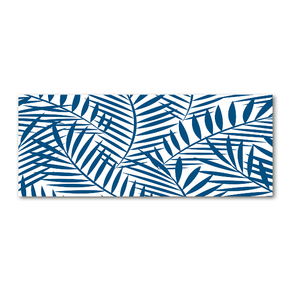 Cuadro metacrilato horizontal hojas de palma